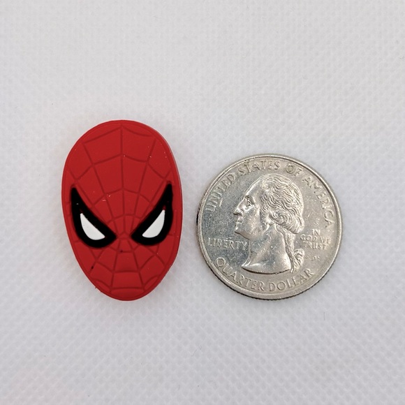 BOGO!! Crocs Style Shoe Charms Jibbitz Superhero Marvel DC Avengers 8 pc Set NEW - Picture 3 of 4